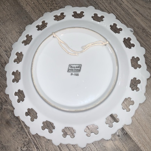 Norcrest Fine China P-753 25th Anniversary Decor Plate. - Picture 3 of 5